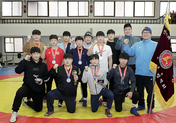 영남대, 추계전국대학레슬링대회 3년 연속 ‘종합우승’