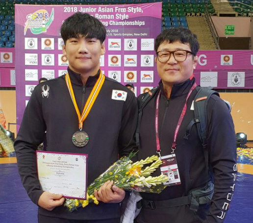 레슬링부 한현수, 아시아주니어레슬링대회 ‘동메달’ 획득