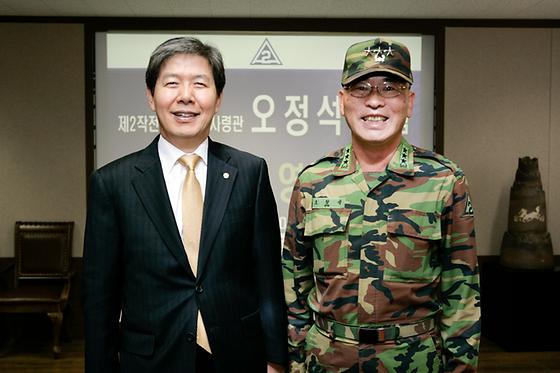 오정석 육군 제2작전사령부 부사령관 접견(2011-10-7)
